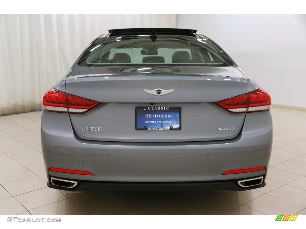 2015 Genesis 3.8 Sedan - Parisian Gray / Black photo #25