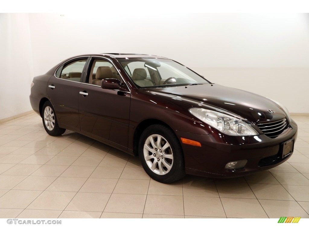 2004 ES 330 - Black Garnet Pearl / Ivory photo #1