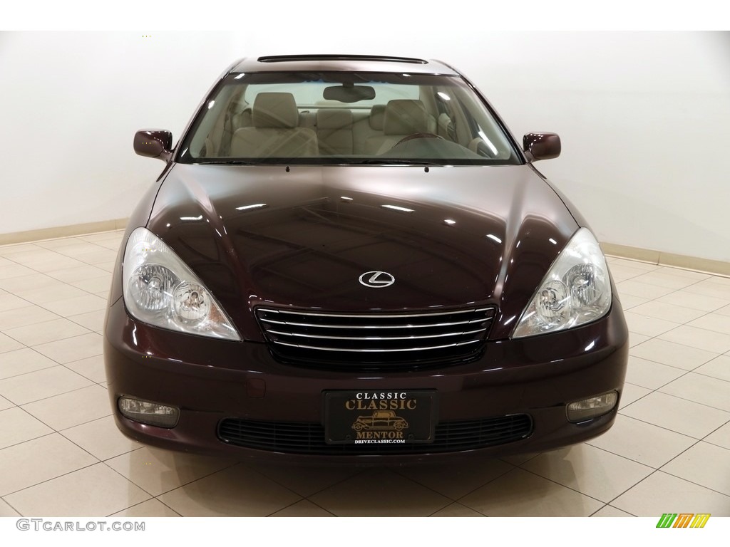 2004 ES 330 - Black Garnet Pearl / Ivory photo #2
