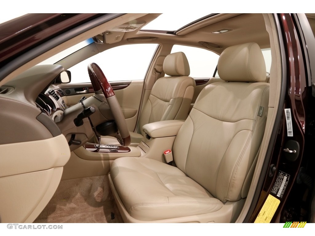 2004 ES 330 - Black Garnet Pearl / Ivory photo #8