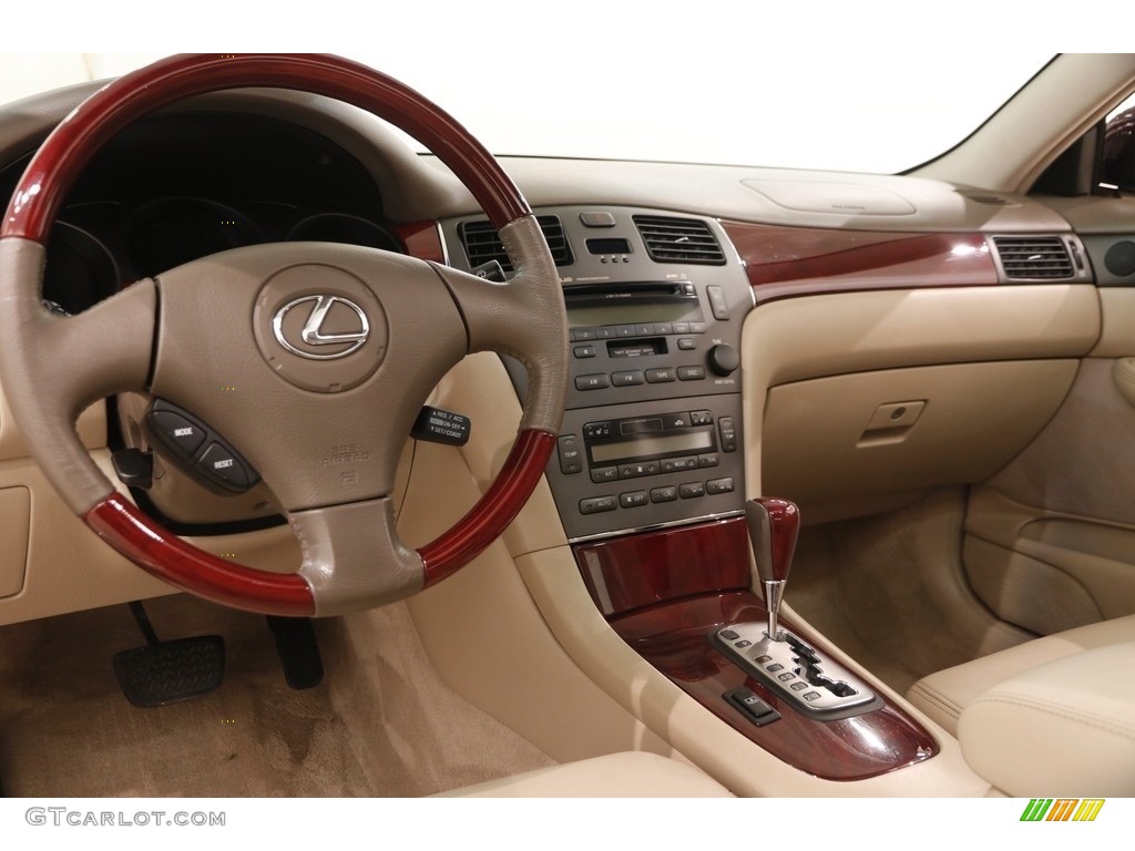 2004 ES 330 - Black Garnet Pearl / Ivory photo #9