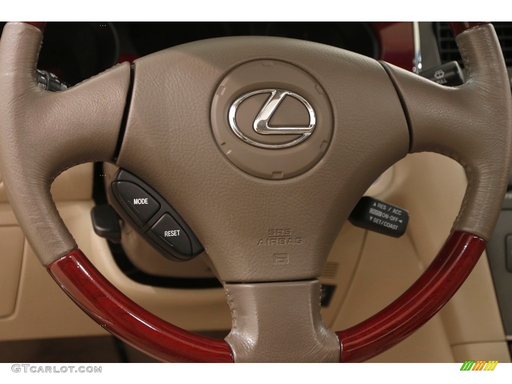 2004 ES 330 - Black Garnet Pearl / Ivory photo #10