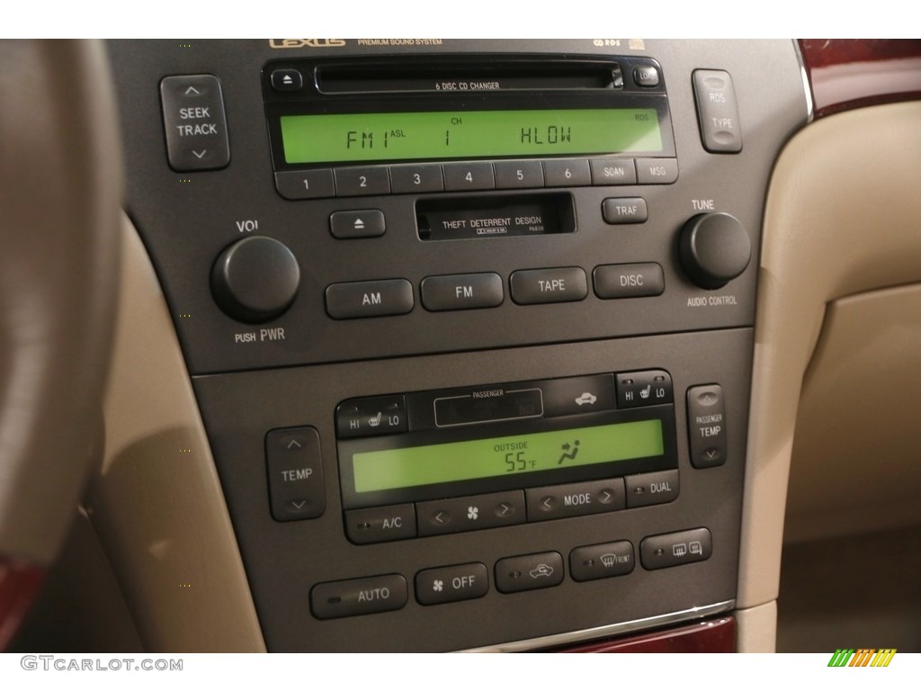 2004 ES 330 - Black Garnet Pearl / Ivory photo #12