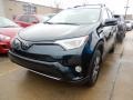 2018 Galactic Aqua Mica Toyota RAV4 XLE  photo #1