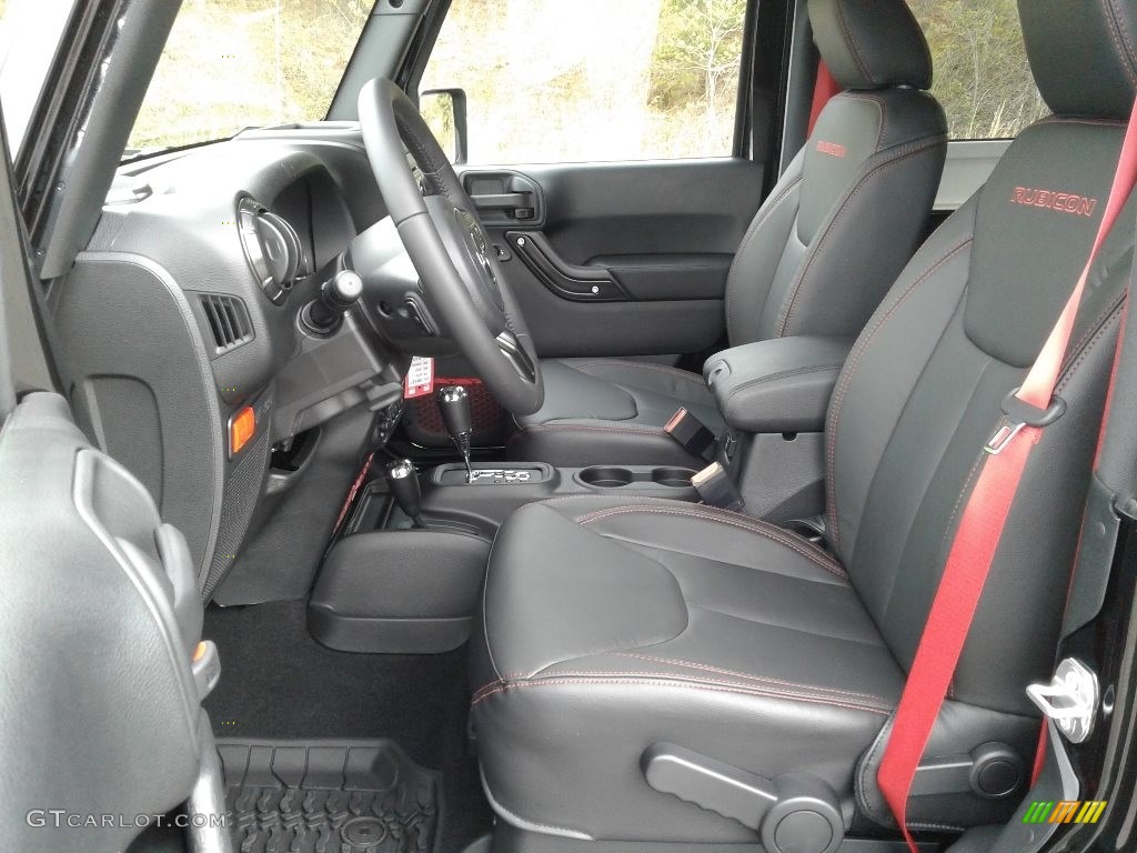 2018 Jeep Wrangler Rubicon 4x4 Front Seat Photos