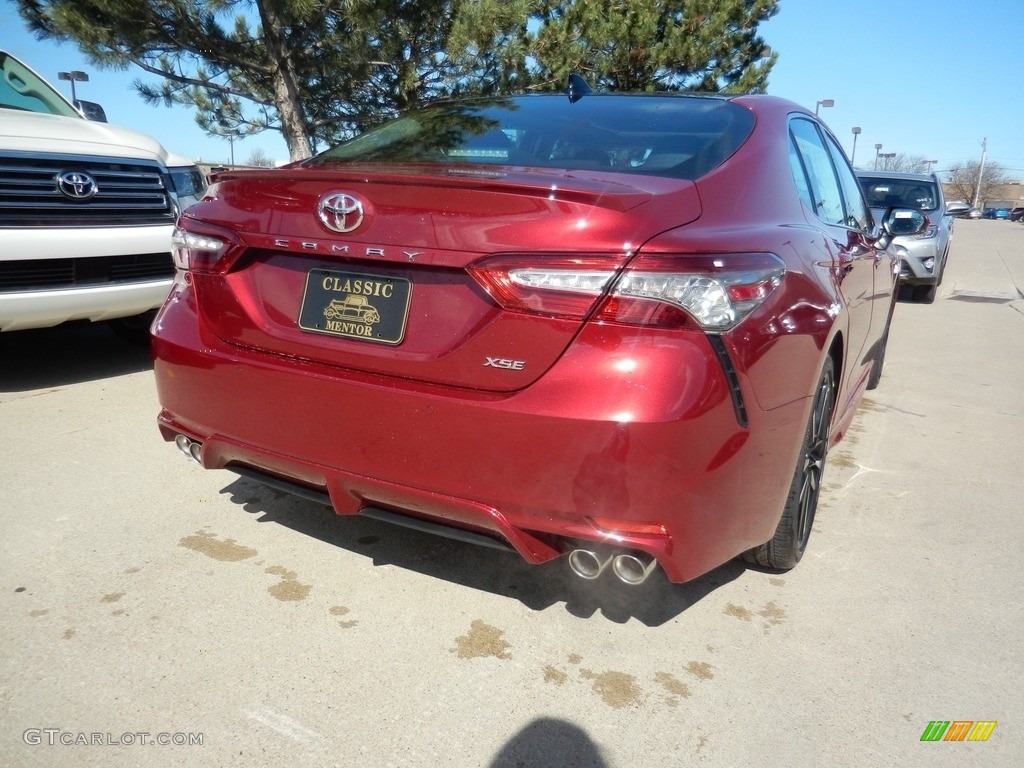 2018 Camry XSE V6 - Ruby Flare Pearl / Black photo #2
