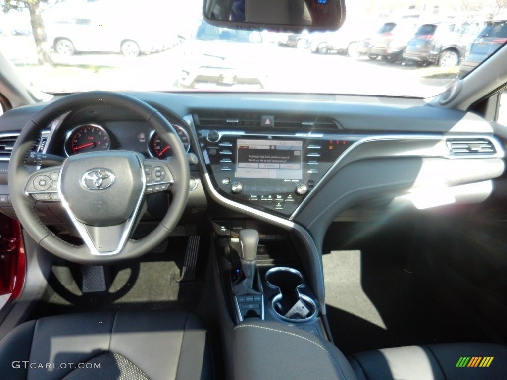 2018 Camry XSE V6 - Ruby Flare Pearl / Black photo #6