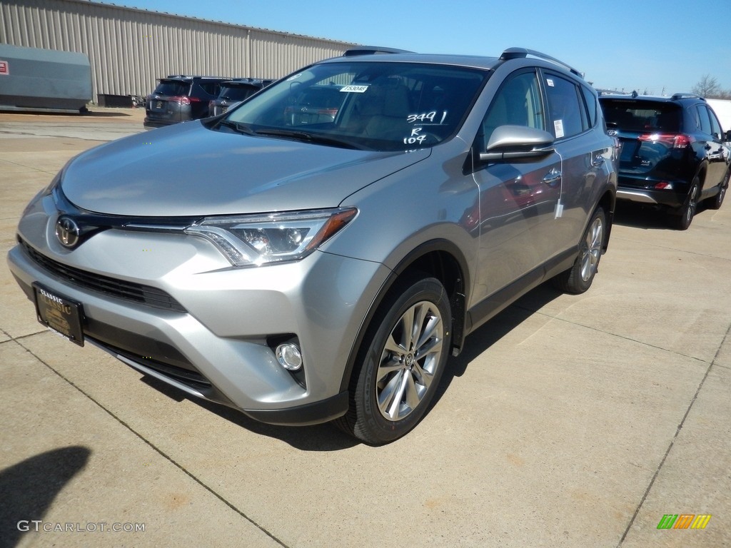 2018 RAV4 Limited AWD - Silver Sky Metallic / Ash photo #1