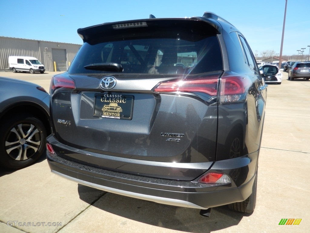 2018 RAV4 Limited AWD - Magnetic Gray Metallic / Black photo #2