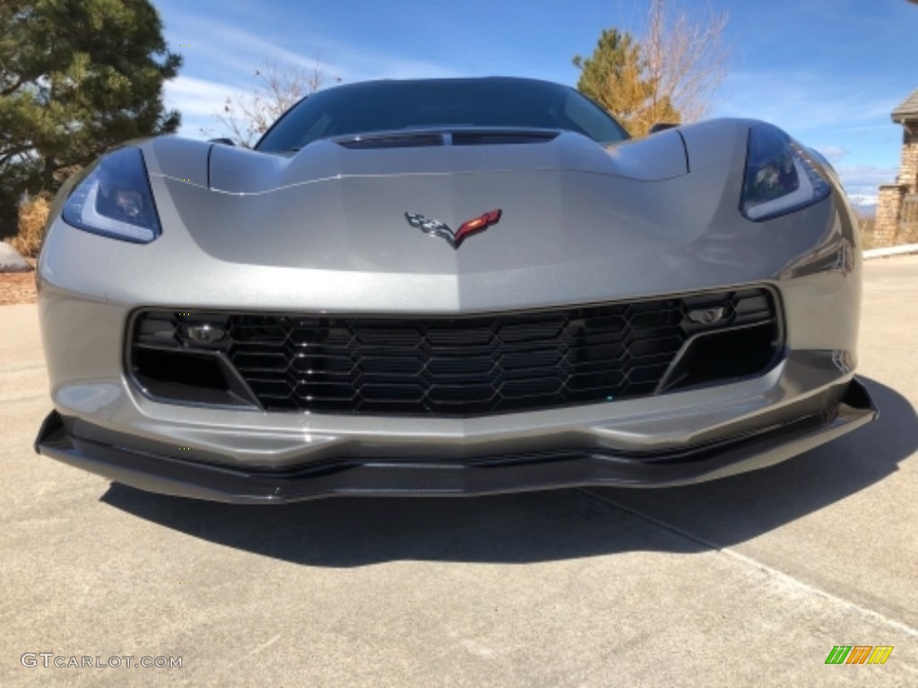2016 Corvette Z06 Coupe - Shark Gray Metallic / Jet Black photo #6