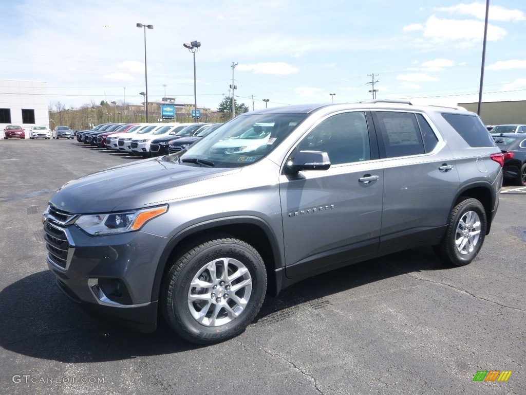 2018 Traverse LT AWD - Satin Steel Metallic / Jet Black photo #1