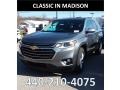 2018 Satin Steel Metallic Chevrolet Traverse LT AWD  photo #1