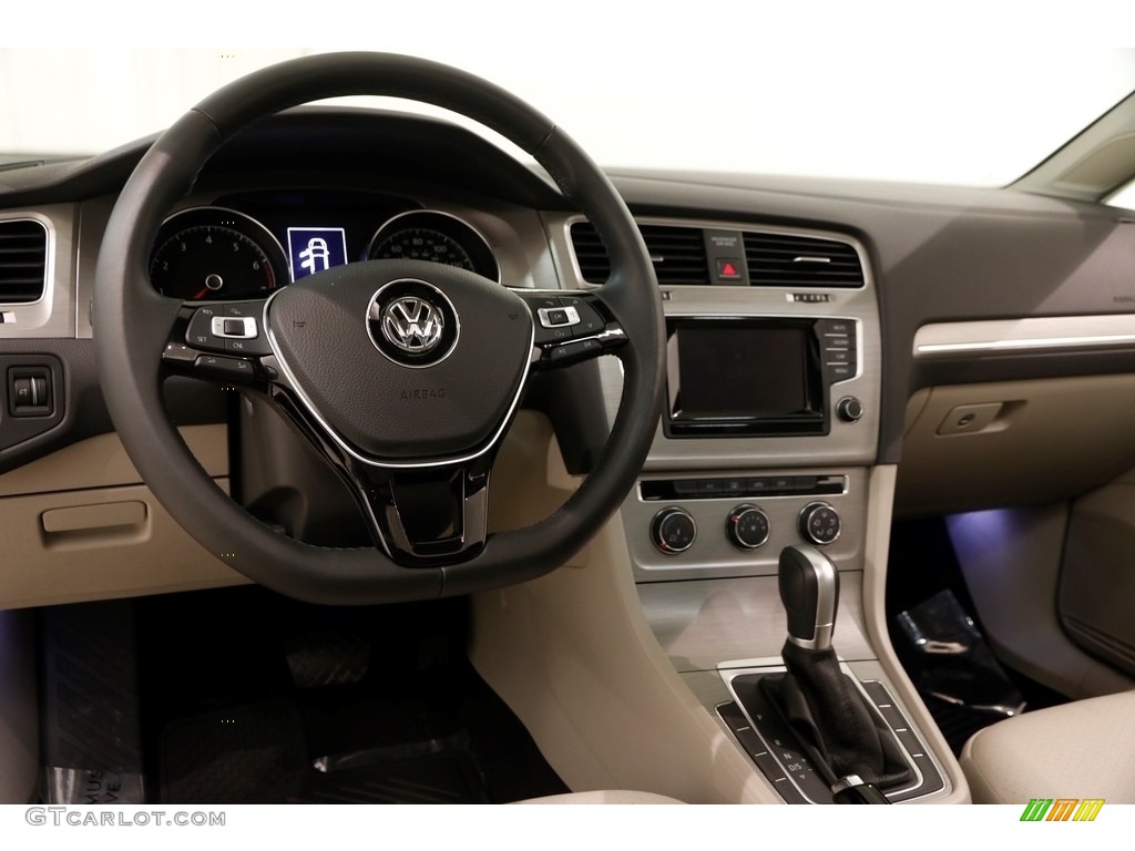 2015 Golf 4 Door 1.8T S - Night Blue Metallic / Beige photo #6