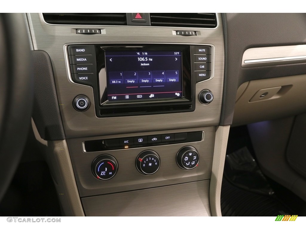 2015 Golf 4 Door 1.8T S - Night Blue Metallic / Beige photo #9