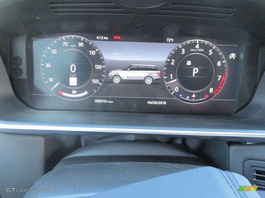 2018 Range Rover HSE - Carpathian Grey Metallic / Ebony photo #20