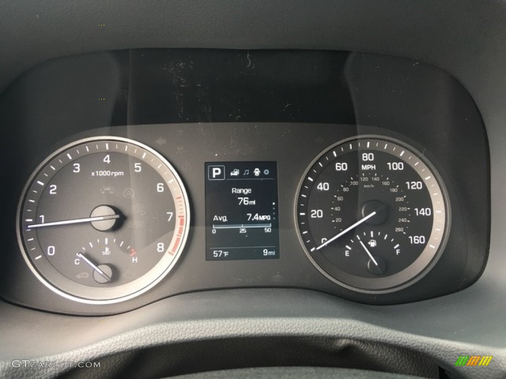 2018 Hyundai Tucson Sport AWD Gauges Photo #126845441