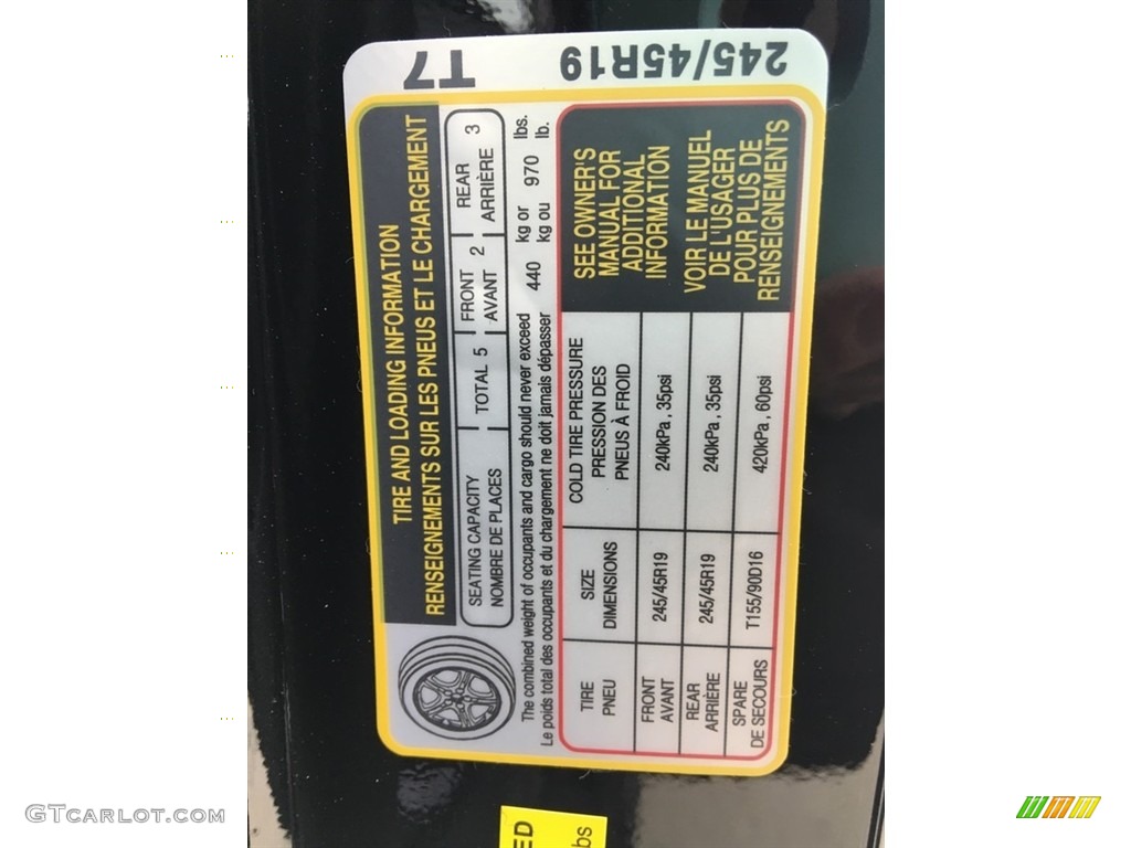 2018 Hyundai Tucson Sport AWD Info Tag Photo #126845699