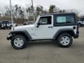 2018 Bright White Jeep Wrangler Sport 4x4  photo #3