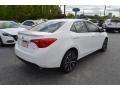 2017 Super White Toyota Corolla SE  photo #3