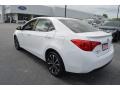 2017 Super White Toyota Corolla SE  photo #4