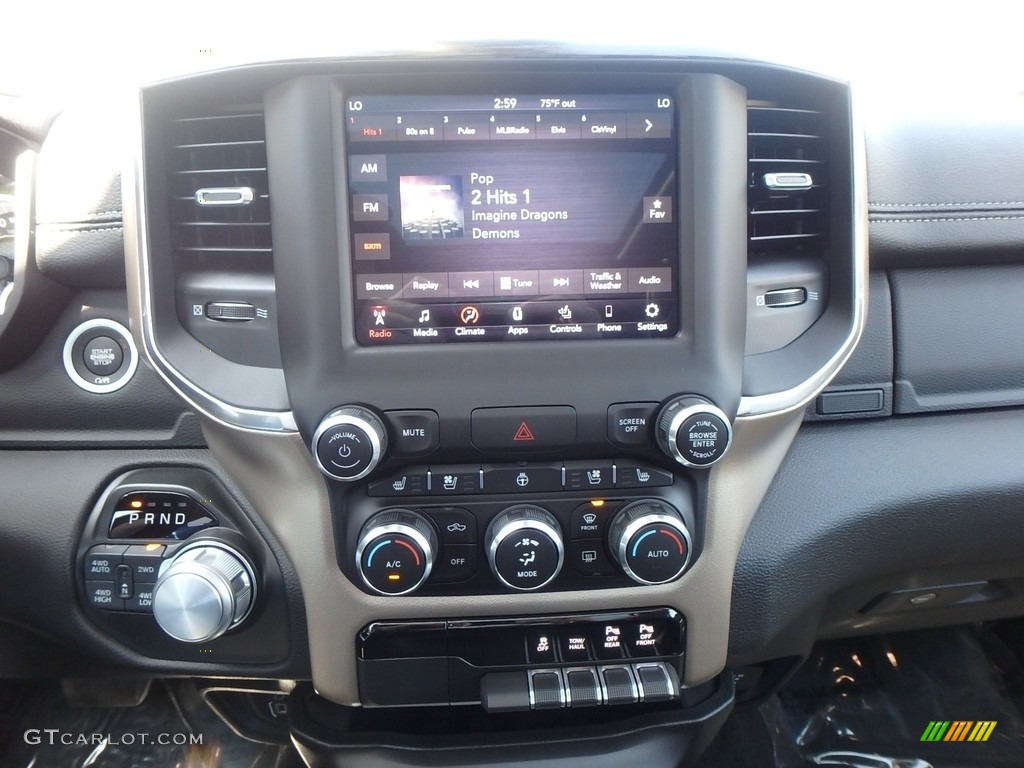 2019 Ram 1500 Laramie Crew Cab 4x4 Controls Photo #126853188