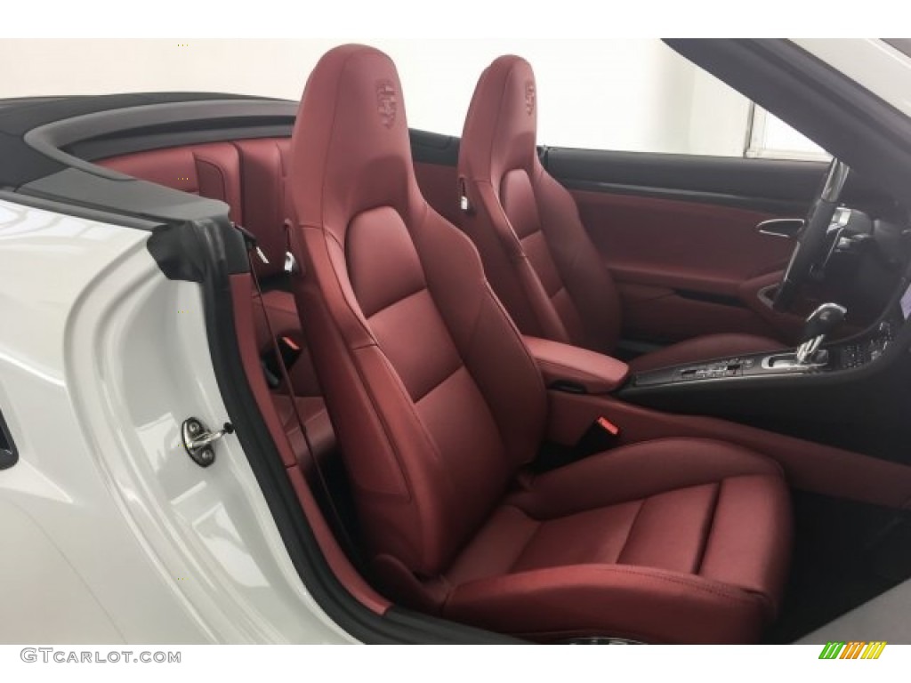 2017 Porsche 911 Turbo S Cabriolet Front Seat Photo #126854078