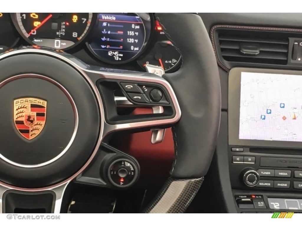 2017 Porsche 911 Turbo S Cabriolet Steering Wheel Photos