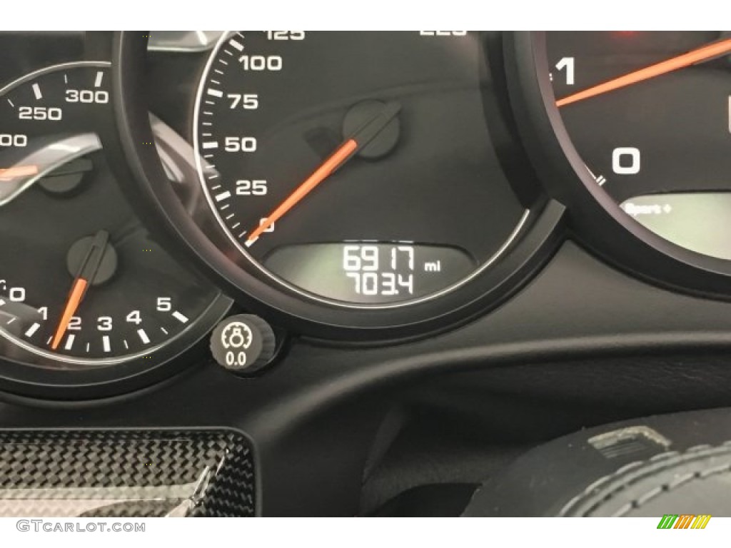 2017 Porsche 911 Turbo S Cabriolet Gauges Photo #126854306