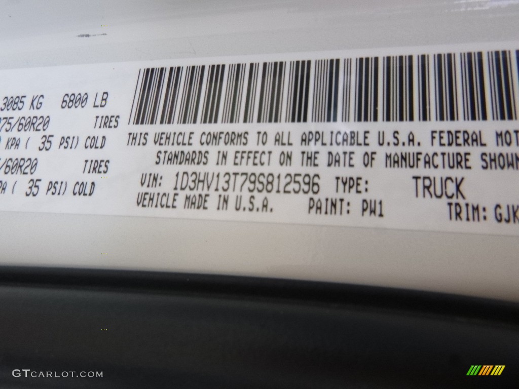 2009 Ram 1500 Laramie Crew Cab 4x4 - Stone White / Dark Slate Gray photo #20