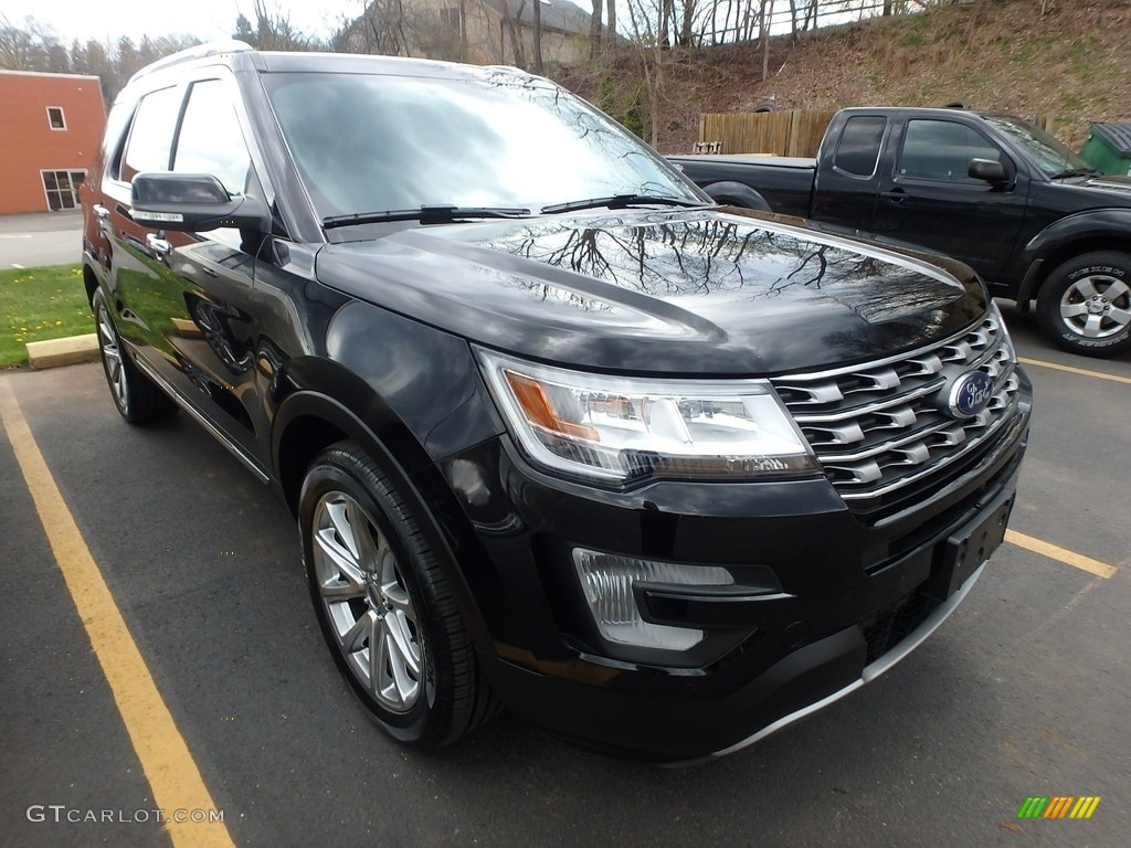 2017 Explorer Limited 4WD - Shadow Black / Ebony Black photo #5