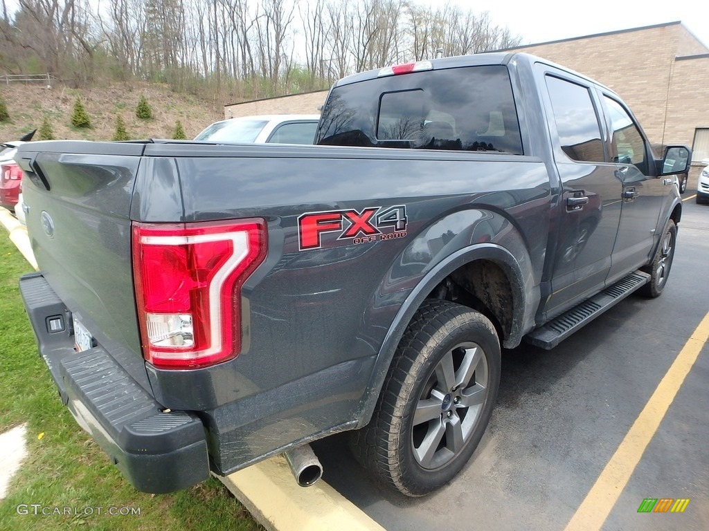 2017 F150 XLT SuperCrew 4x4 - Lithium Gray / Black photo #4