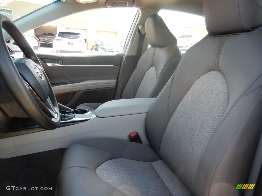 2018 Camry LE - Predawn Gray Mica / Ash photo #3
