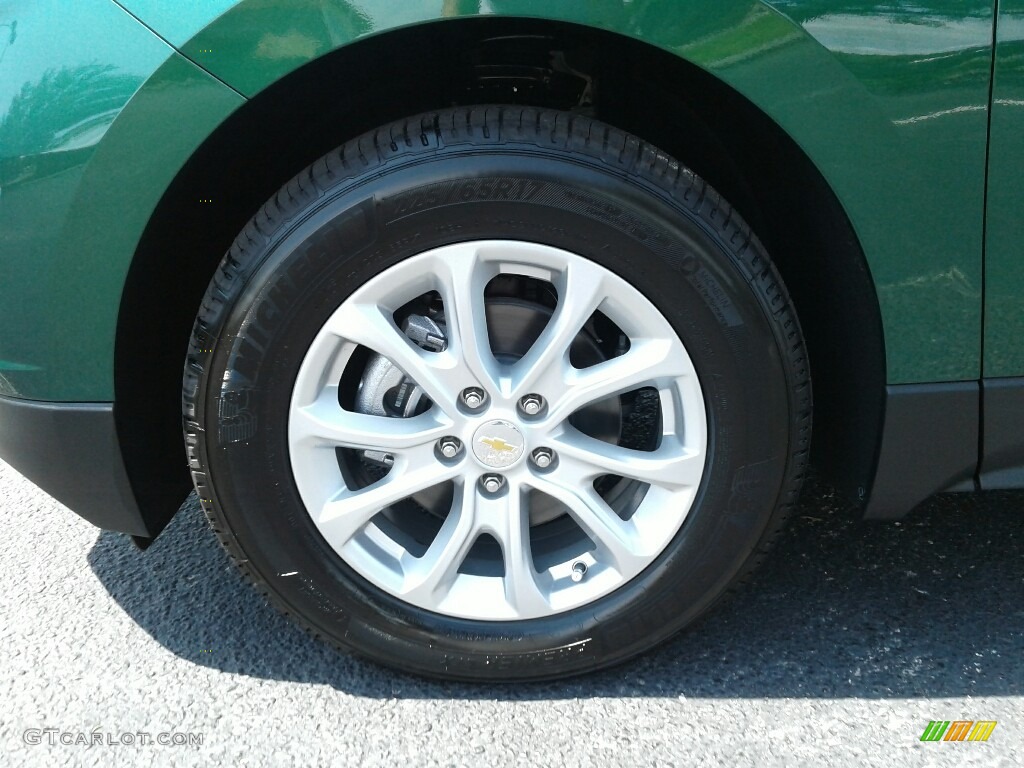 2018 Equinox LS - Ivy Metallic / Medium Ash Gray photo #20