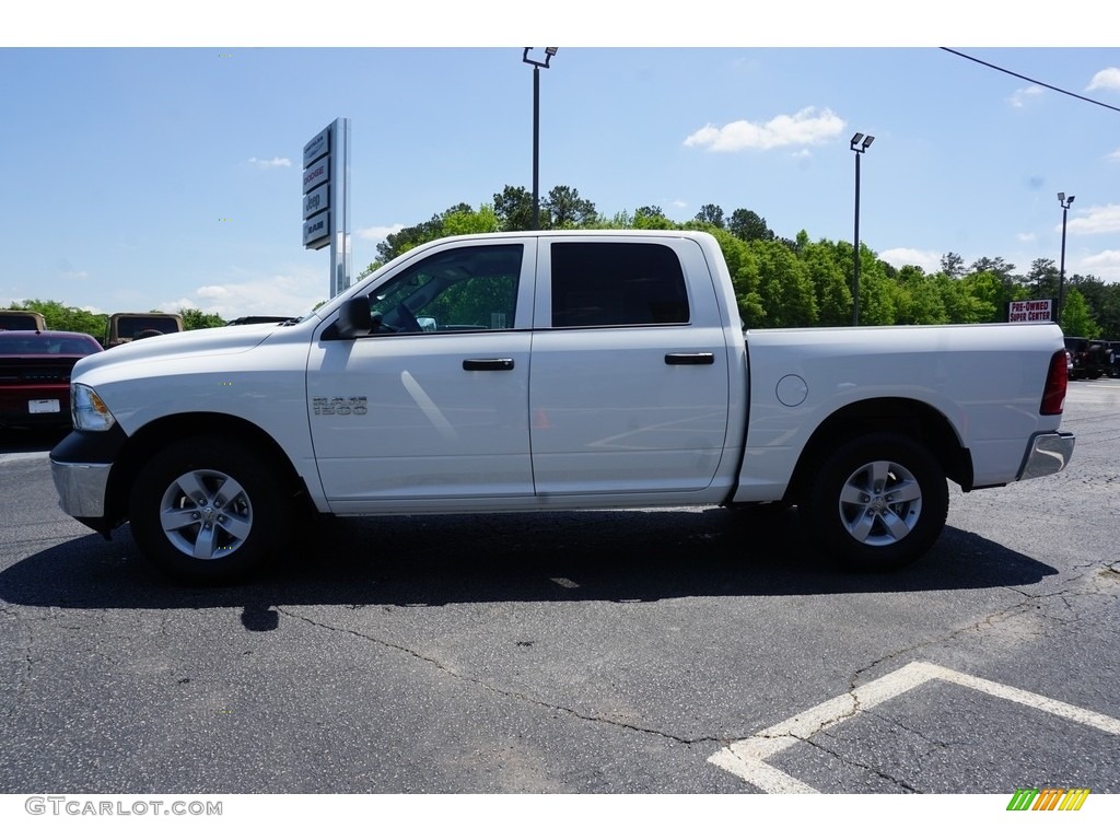 2018 1500 ST Crew Cab - Bright White / Black/Diesel Gray photo #4