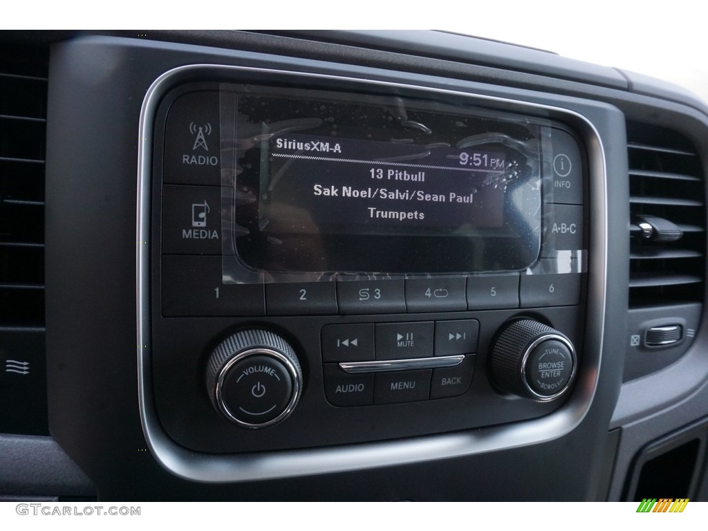 2018 1500 ST Crew Cab - Bright White / Black/Diesel Gray photo #8