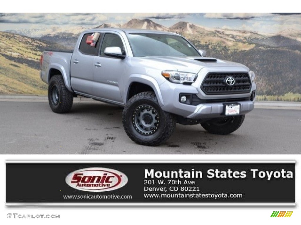 Silver Sky Metallic Toyota Tacoma