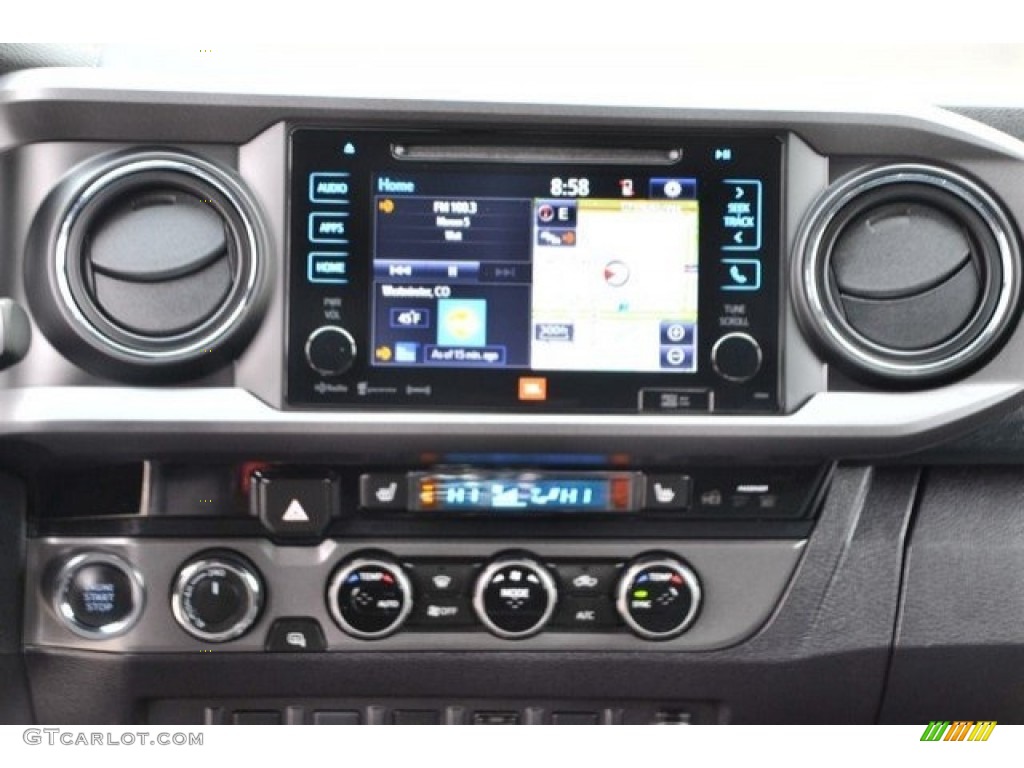 2017 Tacoma TRD Sport Double Cab 4x4 - Silver Sky Metallic / Cement Gray photo #16