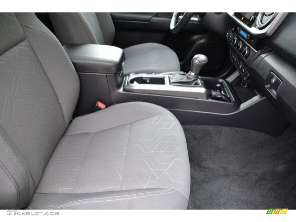 2017 Tacoma TRD Sport Double Cab 4x4 - Silver Sky Metallic / Cement Gray photo #18