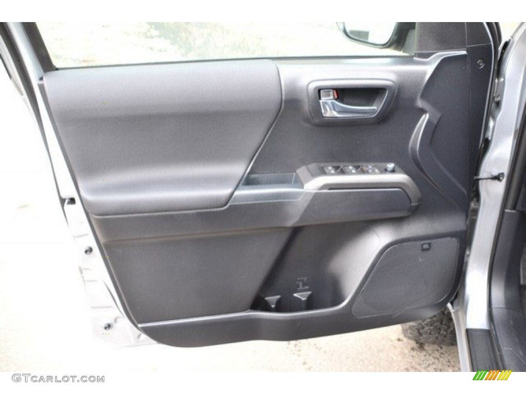 2017 Tacoma TRD Sport Double Cab 4x4 - Silver Sky Metallic / Cement Gray photo #25