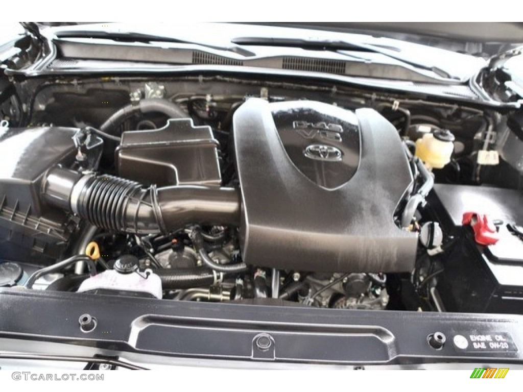 2017 Tacoma TRD Sport Double Cab 4x4 - Silver Sky Metallic / Cement Gray photo #28