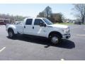 Oxford White - F350 Super Duty XLT Crew Cab 4x4 Dually Photo No. 2