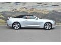 2017 Silver Ice Metallic Chevrolet Camaro SS Convertible  photo #2