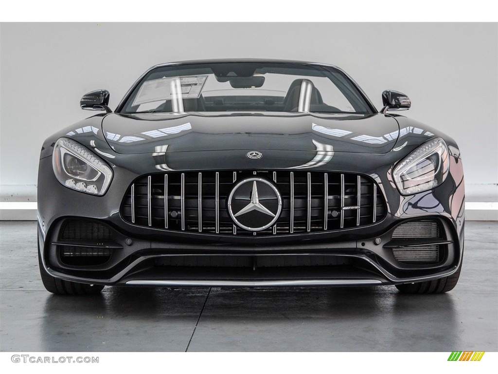 Magnetite Black Metallic 2018 Mercedes-Benz AMG GT Roadster Exterior Photo #126860665
