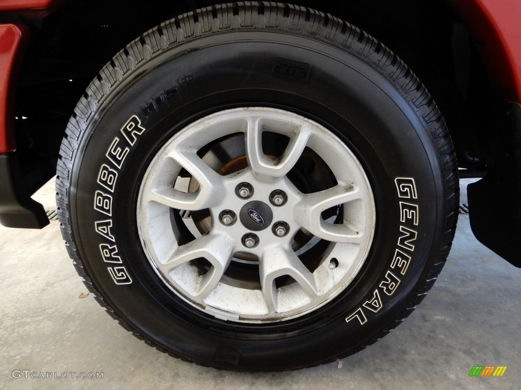 2008 Ranger Sport SuperCab 4x4 - Redfire Metallic / Medium Dark Flint photo #6