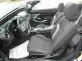 Jet Black 2018 Chevrolet Camaro LT Convertible Interior Color