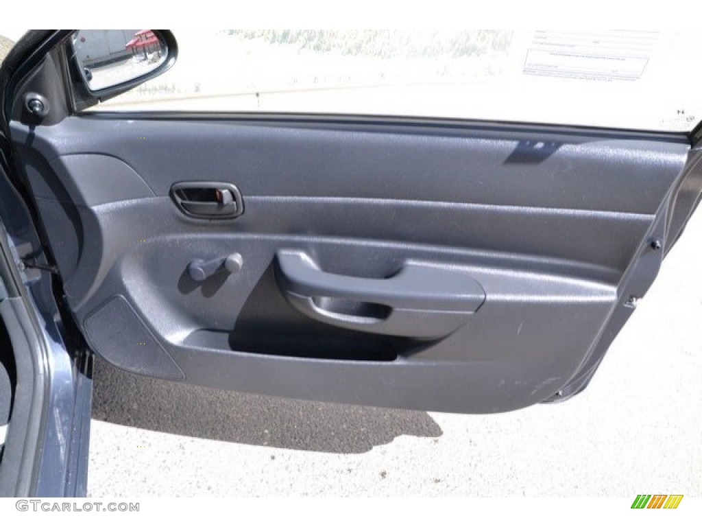2009 Accent GS 3 Door - Charcoal Gray / Black photo #25