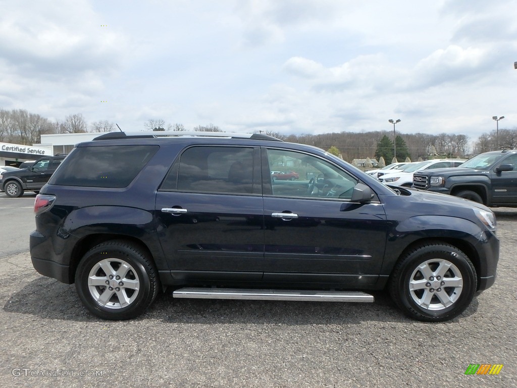 2015 Acadia SLE AWD - Dark Sapphire Blue Metallic / Light Titanium photo #5