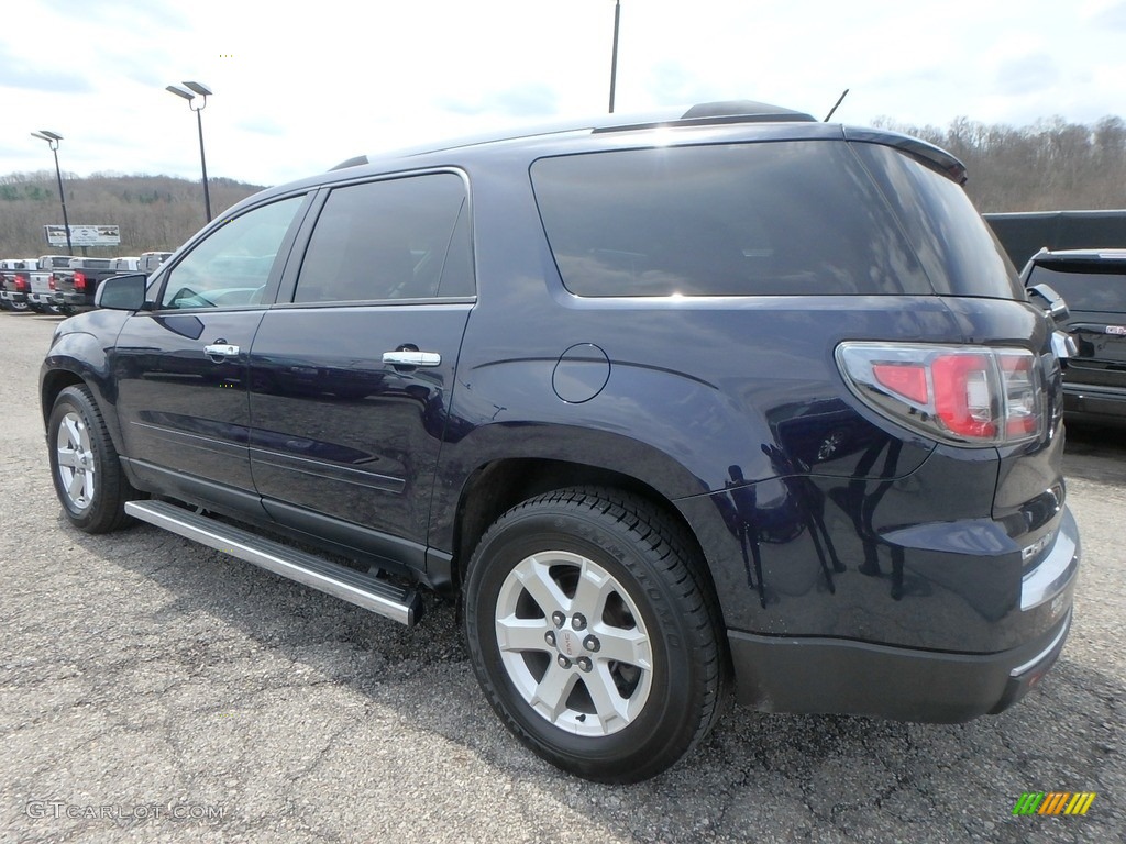 2015 Acadia SLE AWD - Dark Sapphire Blue Metallic / Light Titanium photo #13