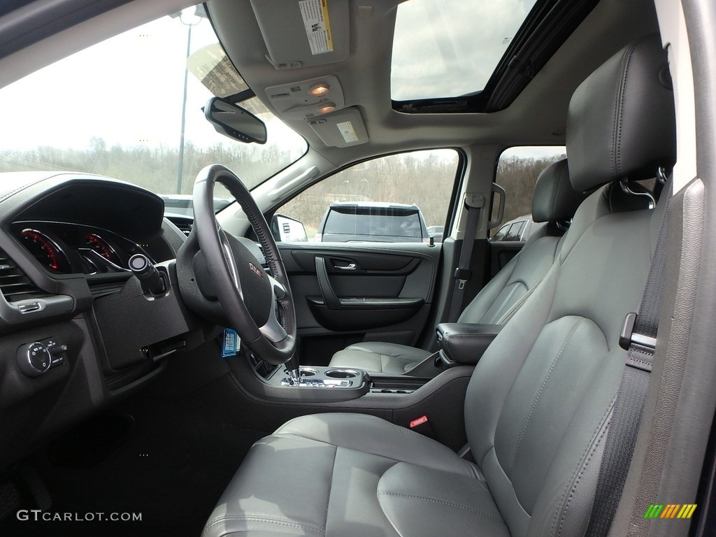 2015 Acadia SLE AWD - Dark Sapphire Blue Metallic / Light Titanium photo #16