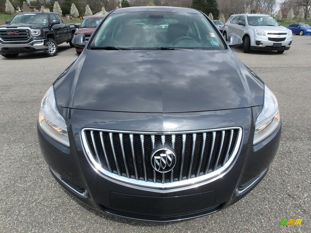 2011 Regal CXL Turbo - Granite Gray Metallic / Ebony photo #2